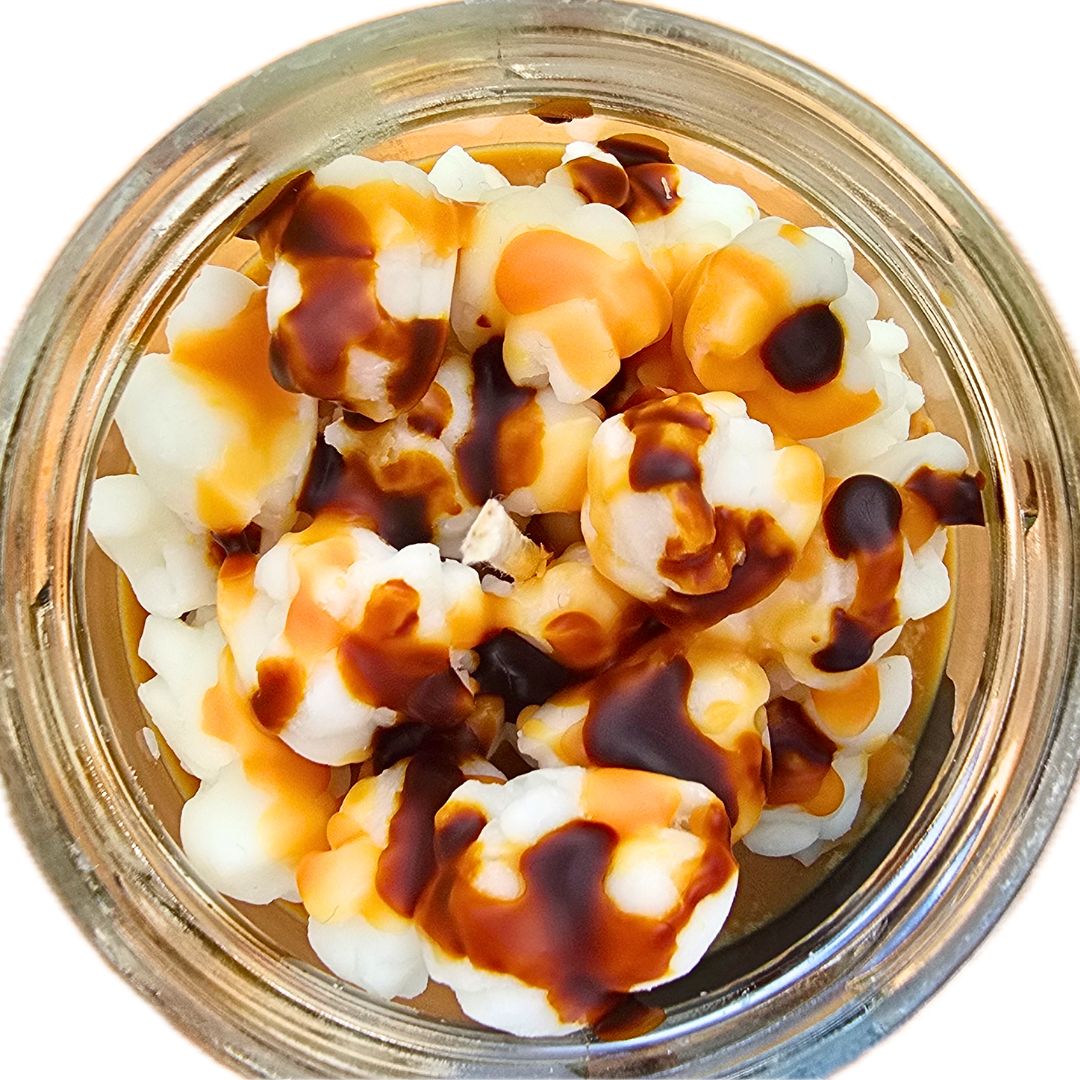 Chocolate Caramel Covered Popcorn