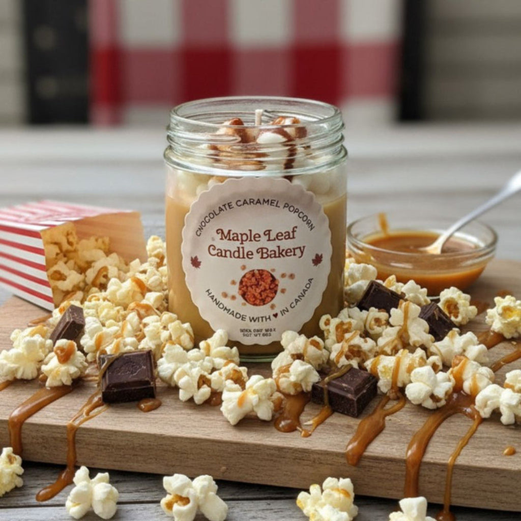 Chocolate Caramel Covered Popcorn